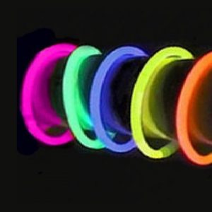 100 bracelets phosphorescents